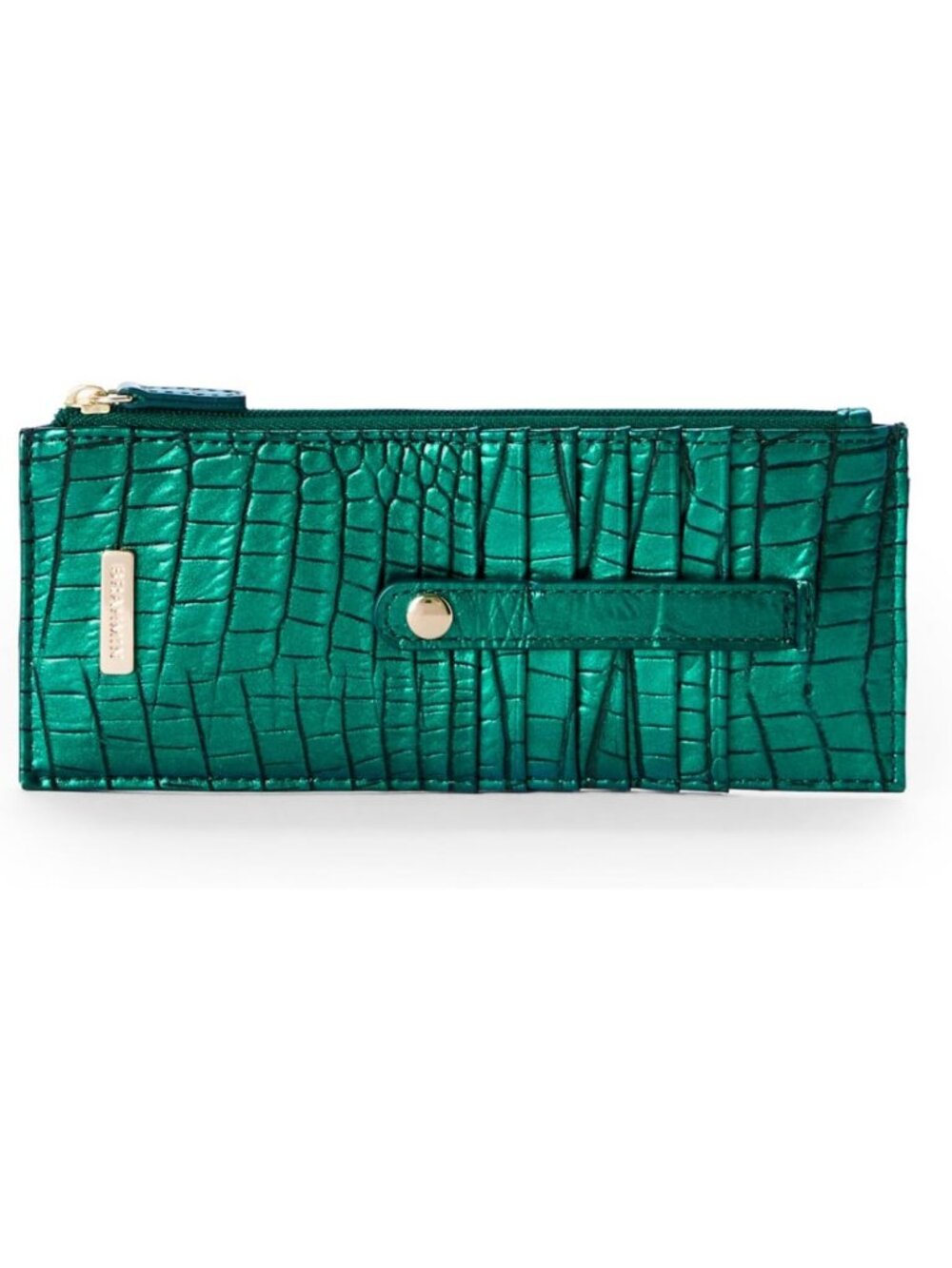 Stylish Mystic Green Credit Card Wallet - Compact, Chic, and Functional
